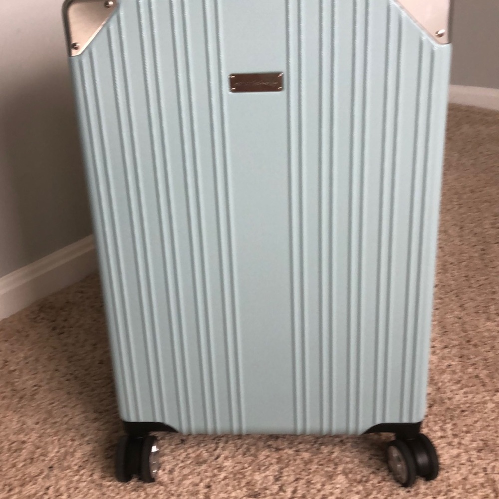 Samantha Brown Hard side teal Suitcase 26 inches